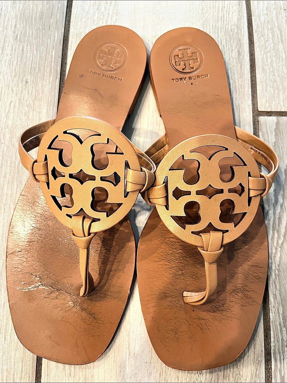 Tory Burch Miller Sandal Brown